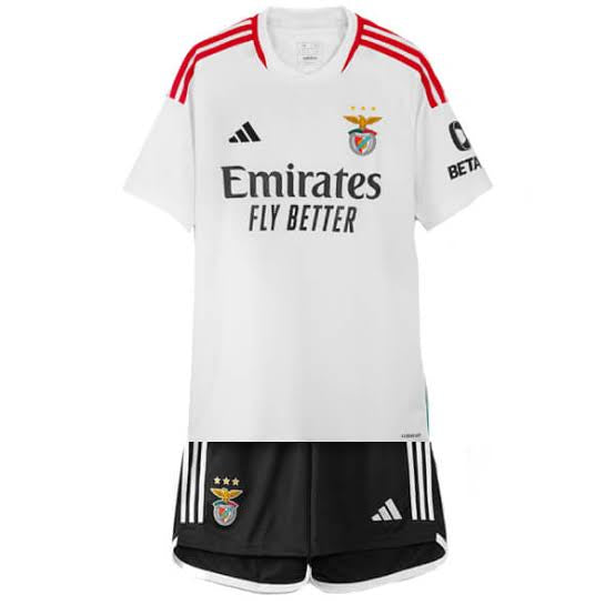 Kit Infantil Benfica Away II 23/24