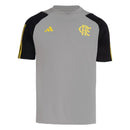 Camisa Flamengo Treino Cinza 24/25 - Adidas Versão Torcedor