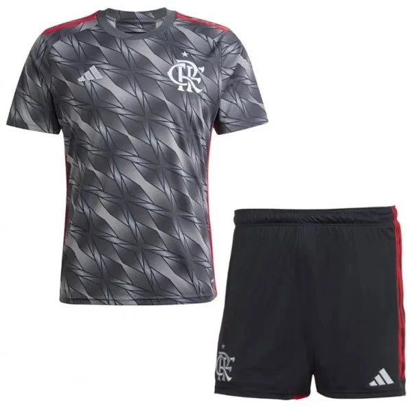 Kit Infantil Flamengo Third 24/25 - Adidas infantil