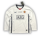 Camisa Manchester United Away Champions League 2008/09 - Versão Retro Manga Comprida