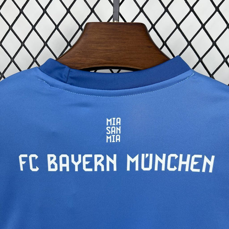 Kit Infantil Bayern Munich Goleiro Blue 2025/26 - Infantil