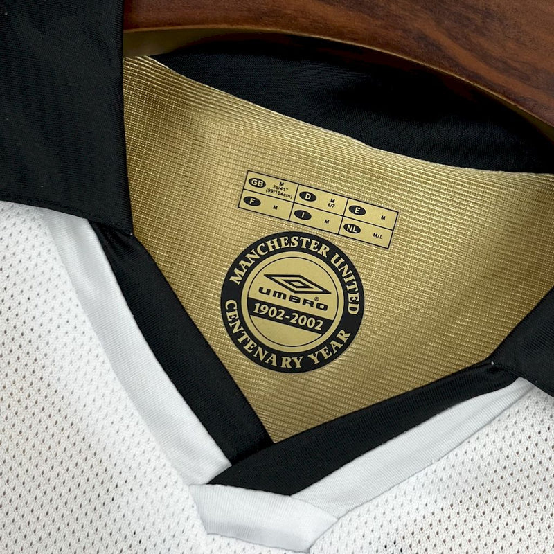 Camisa Manchester United Dupla Face 2001/02 - Versão Retro