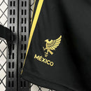 Calção Short Futebol México Gold- Black 2025/26 - Short