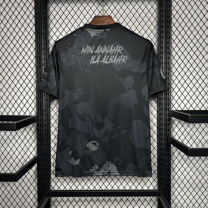 Camisa Palestino Black 24/25 - Torcedor Masculina