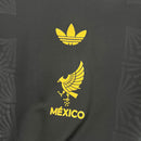 Camisa Seleção México Gold- Black 2025/26 - Torcedor Masculina
