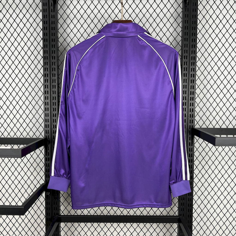 Camisa Real Madrid Third 1984/85 - Versão Retro Manga Comprida