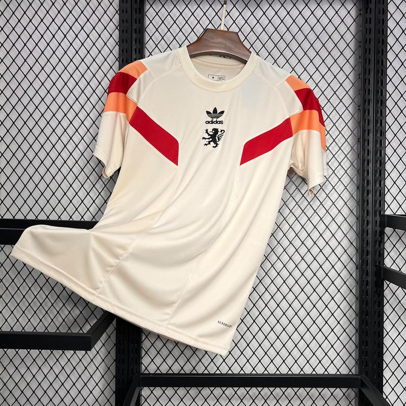 Camisa Olympique Lyonnais Pré-Jogo 24/25- Adidas Torcedor Masculina