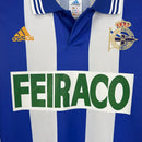 Camisa Deportivo de La Coruna Home 1999/00 - Adidas Versão Retro