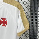 Camisa Vasco da Gama Supporter Gold Branca 2025/26 - Torcedor Masculina