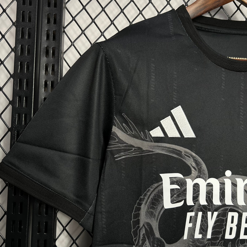 Camisa Real Madrid Y3 Preto 24/25 - Adidas Versão Torcedor