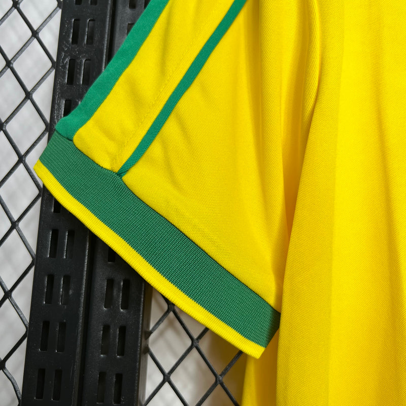 Camisa Brasil Home 1998- Versão Retro