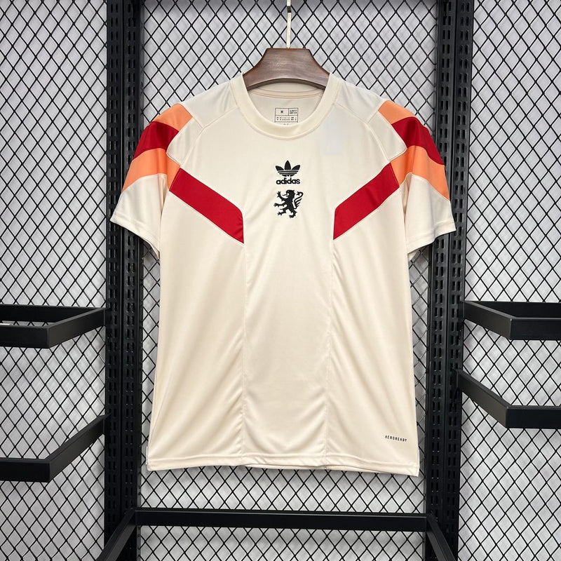 Camisa Olympique Lyonnais Pré-Jogo 24/25- Adidas Torcedor Masculina
