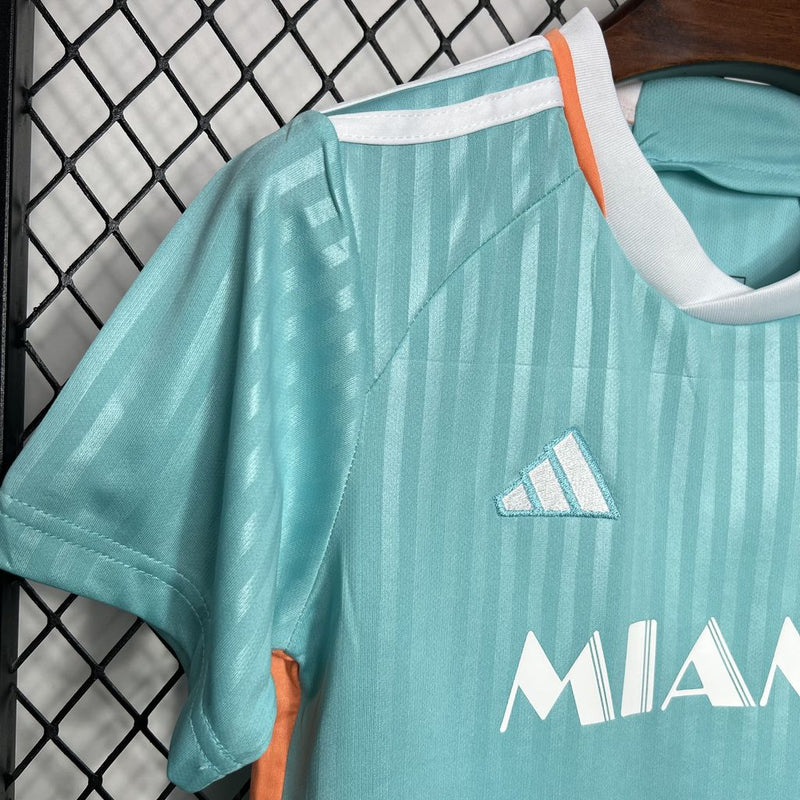 Kit Infantil Inter Miami Third 24/25 - Adidas infantil