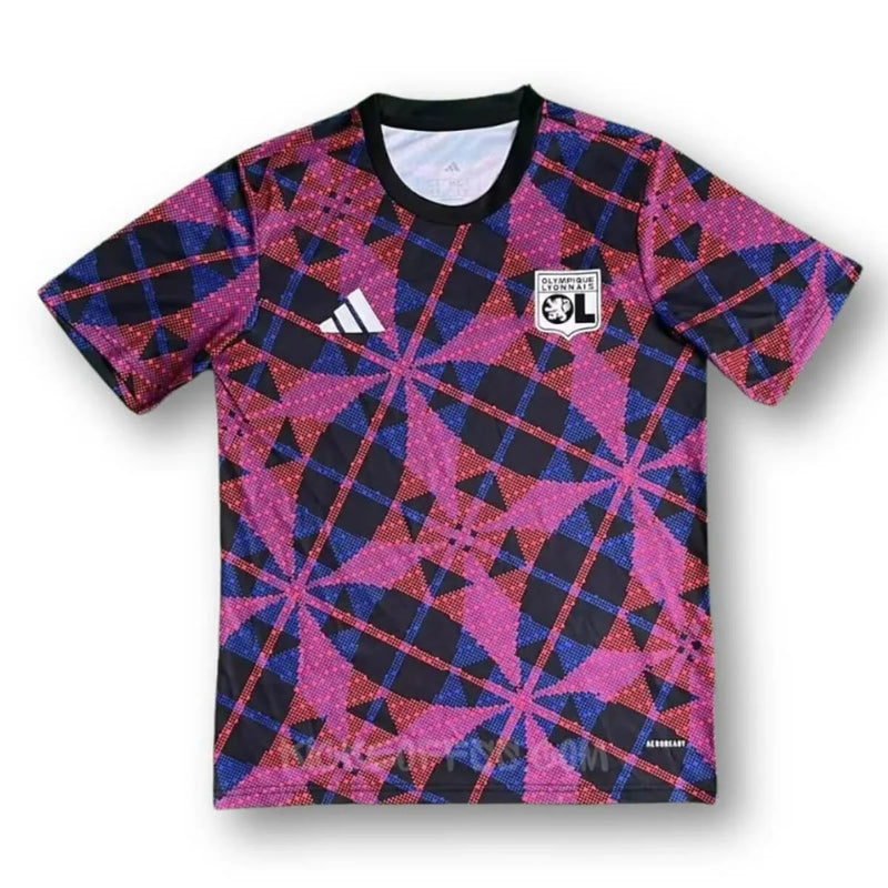Camisa Olympique Lyonnais Pré Jogo 2025/26 - Torcedor Masculino
