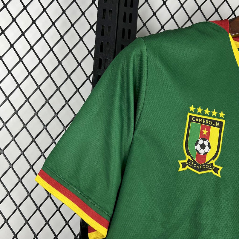 Camisa Seleção Camarões Home 2025/26 - Torcedor Masculina