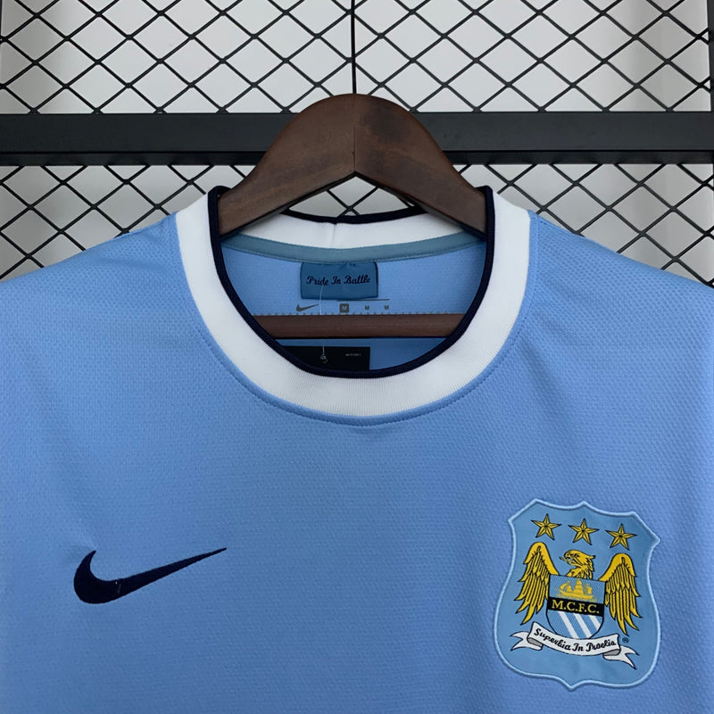 Camisa Manchester City Home 2013/14 - Nike Versão Retro