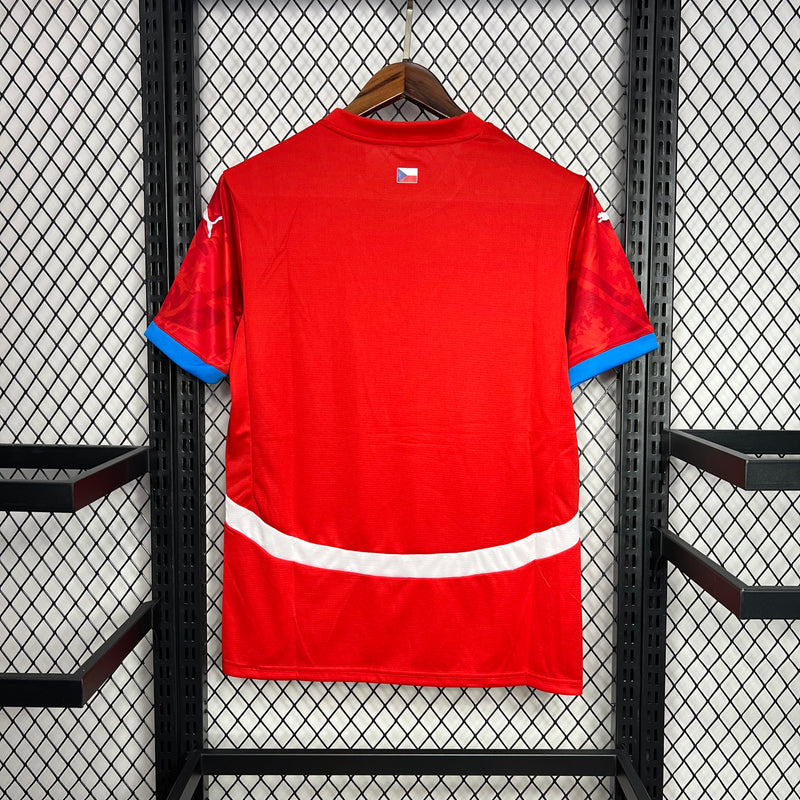 Camisa Seleção República Checa Home 24/25 - Puma Torcedor Masculina