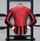 Camisa Milan Home Manga Comprida 24/25 - Puma Jogador Masculina