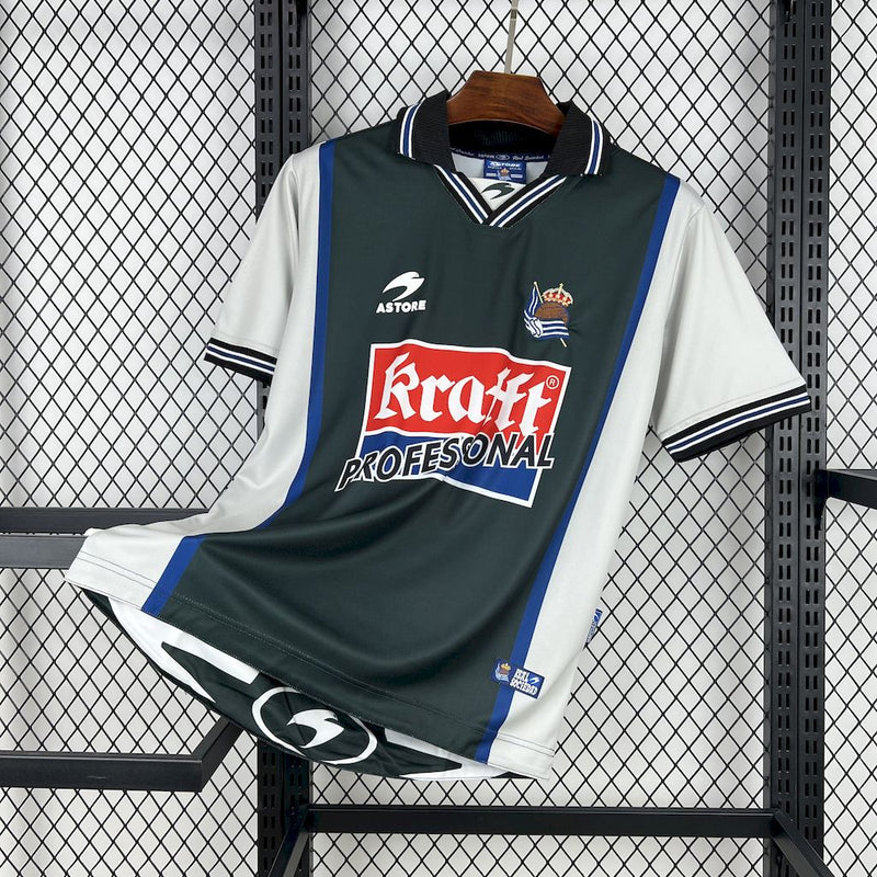 Camisa Real Sociedad Away 2000/02 - Versão Retro