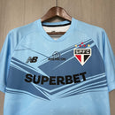 Camisa São Paulo Azul Goleiro 25/26 - Torcedor Masculina