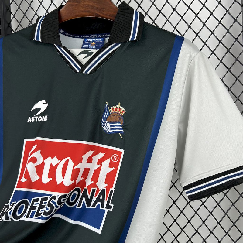 Camisa Real Sociedad Away 2000/02 - Versão Retro