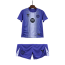 Kit Infantil Barcelona Goleiro Roxo 2025/26 - Infantil