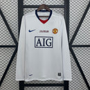 Camisa Manchester United Away Champions League 2008/09 - Versão Retro Manga Comprida