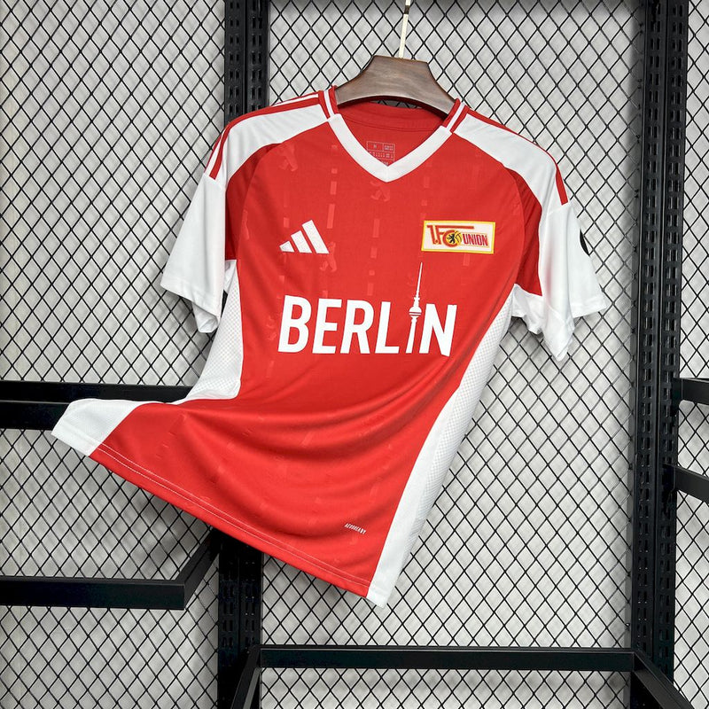 Camisa Union Berlin Home 24/25 - Adidas Torcedor Masculina