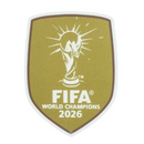 Camisa Espanha Titular Campeã do Mundo 2026/27 - Duas Estrelas + Patch - Versão Jogador