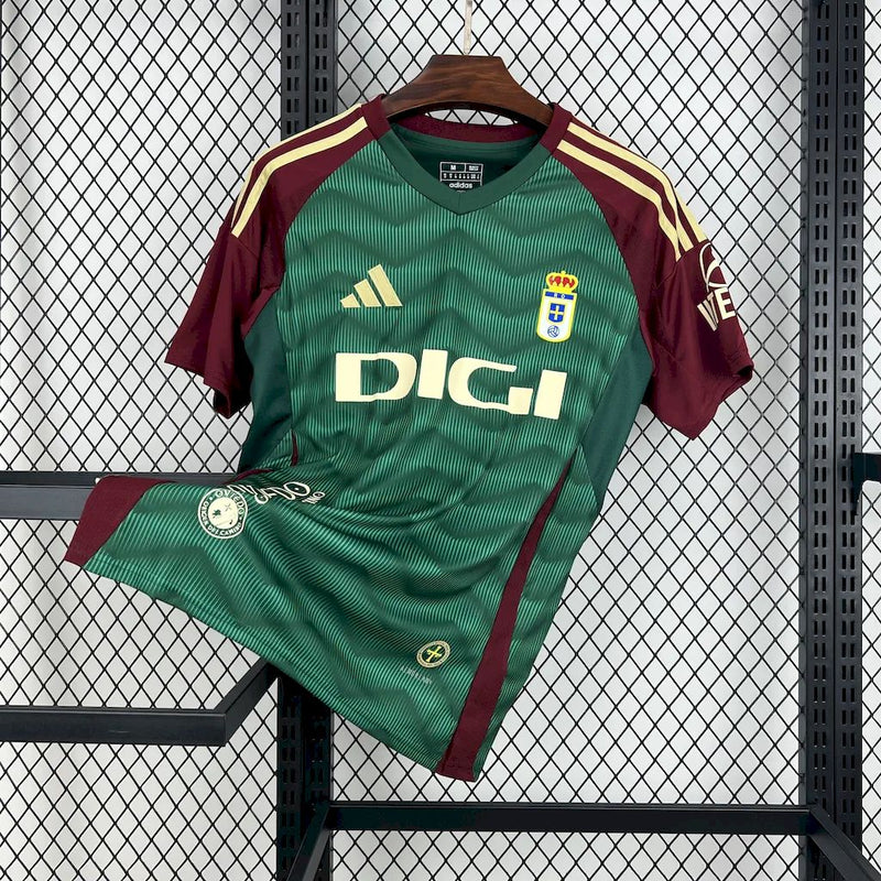 Camisa Real Oviedo Third 24/25 - Adidas Versão Torcedor