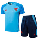 Conjunto de Treino Flamengo Azul 24/25 - Camisa/Short