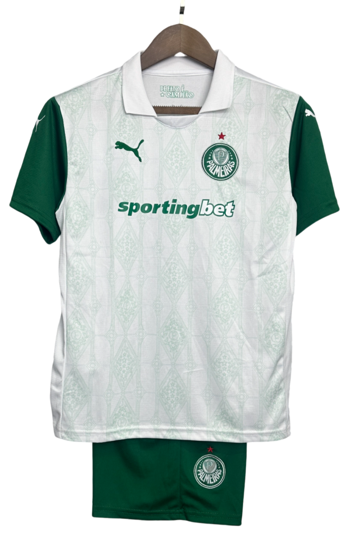 Kit Infantil Palmeiras Away 2025/26 - Puma infantil