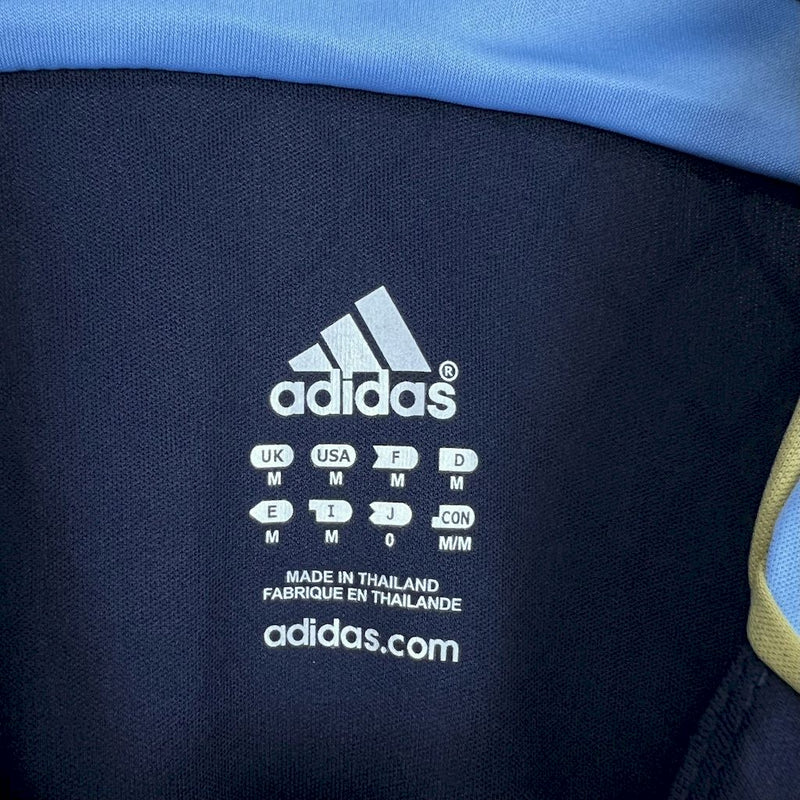 Camisa Argentina Copa do Mundo 2006/07 - Versão Retro Manga Comprida