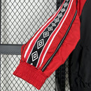 Jaqueta Corta Vento Manchester United 1998-99 - Preto e Vermelho