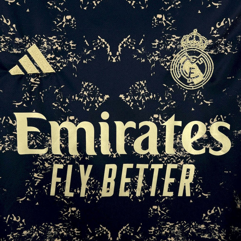 Camisa Real Madrid Black Ed. Especial 24/25 - Adidas Torcedor Masculina