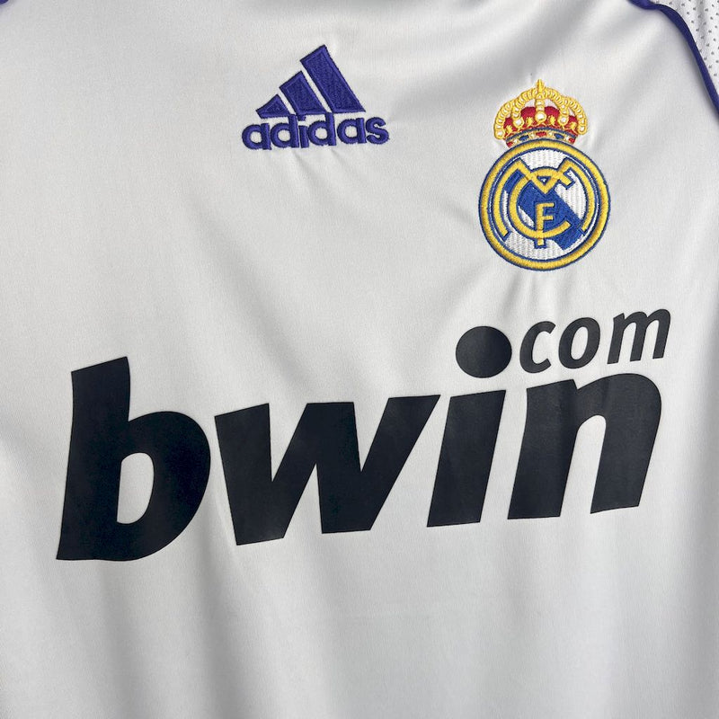 Camisa Real Madrid Home 2007/08 - Versão Retro