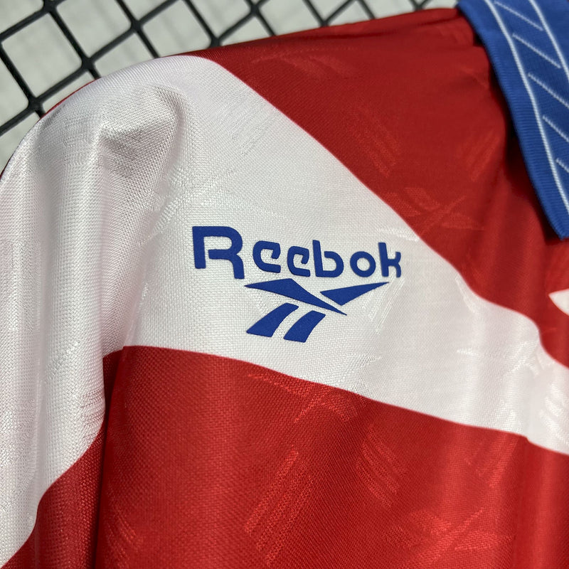 Camisa Chile Manga Longa Titular 1998 - Versão Retro
