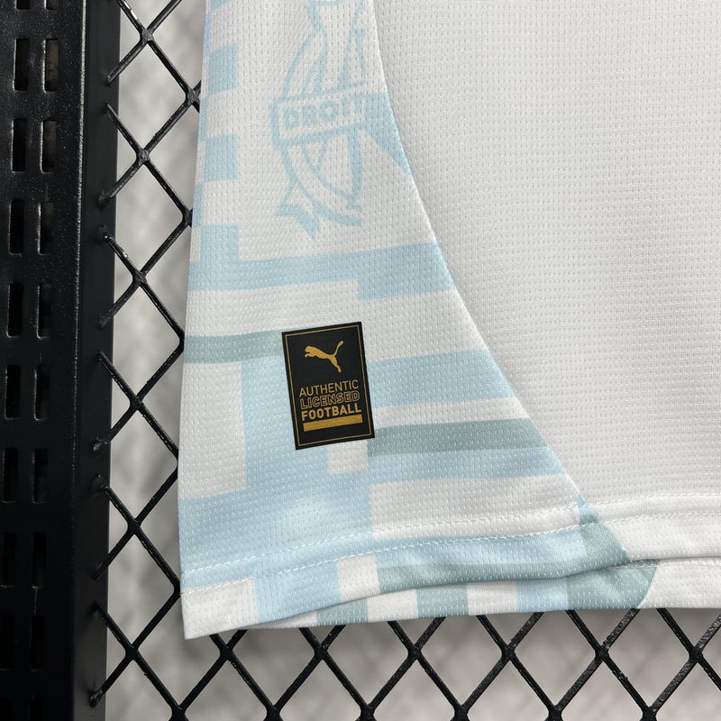 Camisa Olympique Marseille Home 24/25 - Puma Torcedor Masculina