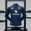 Camisa Manchester United Manga Comprida Away 24/25 - Adidas Jogador Masculina