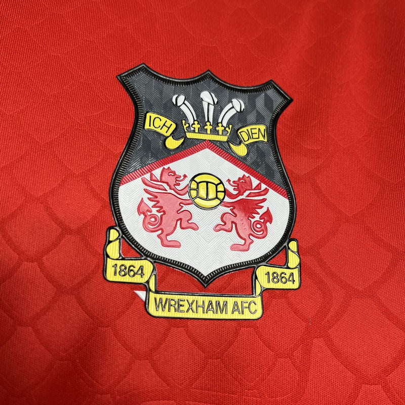 Camisa Wrexham Home 24/25 - Torcedor Masculina