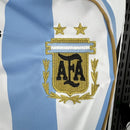 Camisa Argentina Copa do Mundo Home 2006/07 - Versão Retro Manga Comprida