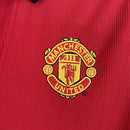 Camisa Manchester United Home 1998/99 - Versão Retro Manga Comprida