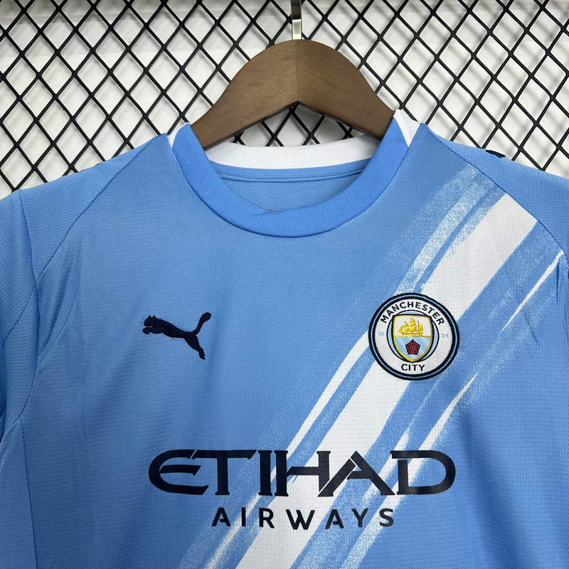 Kit Infantil Manchester City Home 2025/26 - Puma infantil