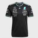 Camisa Adidas Mercedes F1 Team AMG Petronas 2025 - Preta