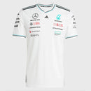 Camisa Adidas Mercedes F1 Team AMG Petronas 2025 Branca