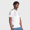 Camisa Adidas Mercedes F1 Team AMG Petronas 2025 Branca