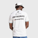 Camisa Adidas Mercedes F1 Team AMG Petronas 2025 Branca