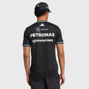 Camisa Adidas Mercedes F1 Team AMG Petronas 2025 - Preta