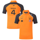 Camisa Polo Castore McLaren F1 Team 2025 Laranja - Norris 4