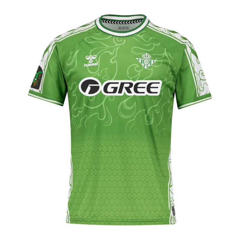 Camisa Real Betis Pré-Jogo 2025/26 - Torcedor Masculina